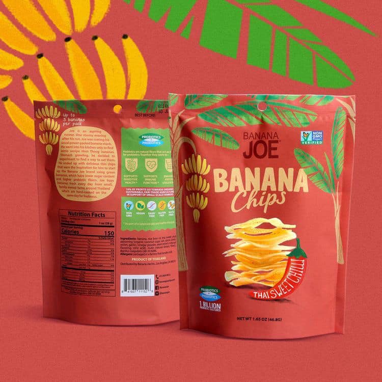 ซองและถุงแพคเกจจิ้ง ซอง Joe Banana โดย Packtive Packaging
