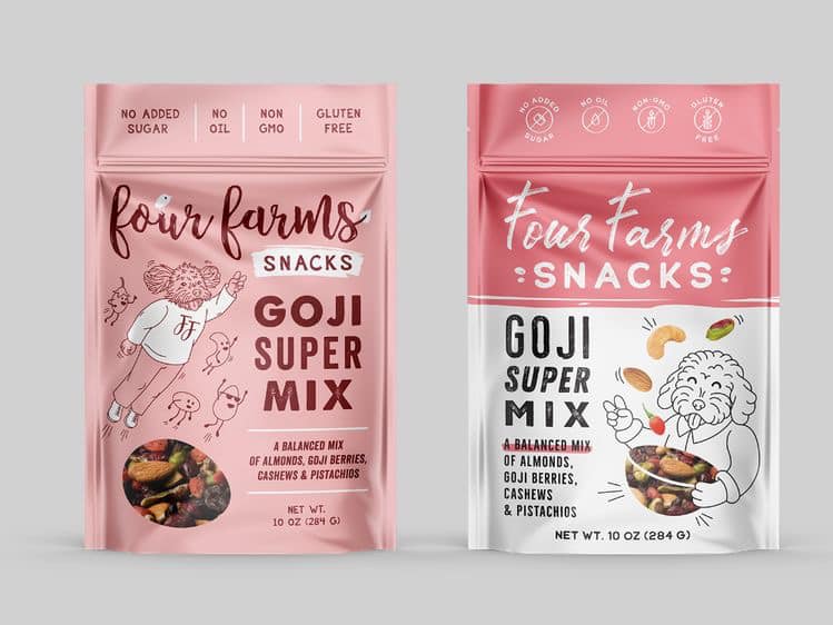 ซองและถุงแพคเกจจิ้ง ซอง Goji Super Mix โดย Packtive Packaging