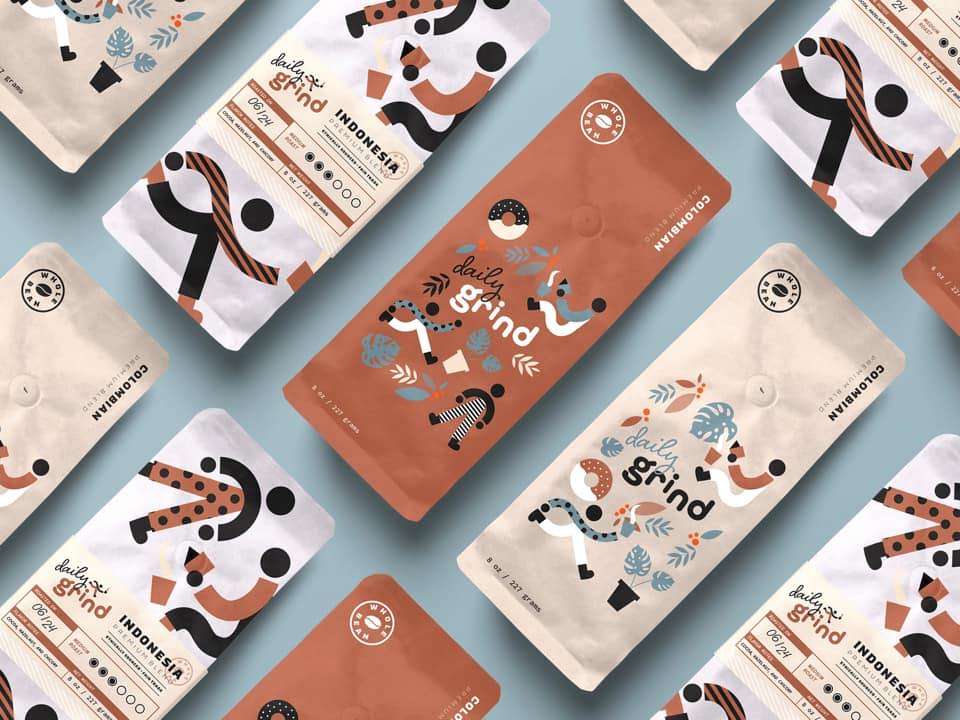 ซองและถุงแพคเกจจิ้ง ซองขนมลายวัว โดย Packtive Packaging