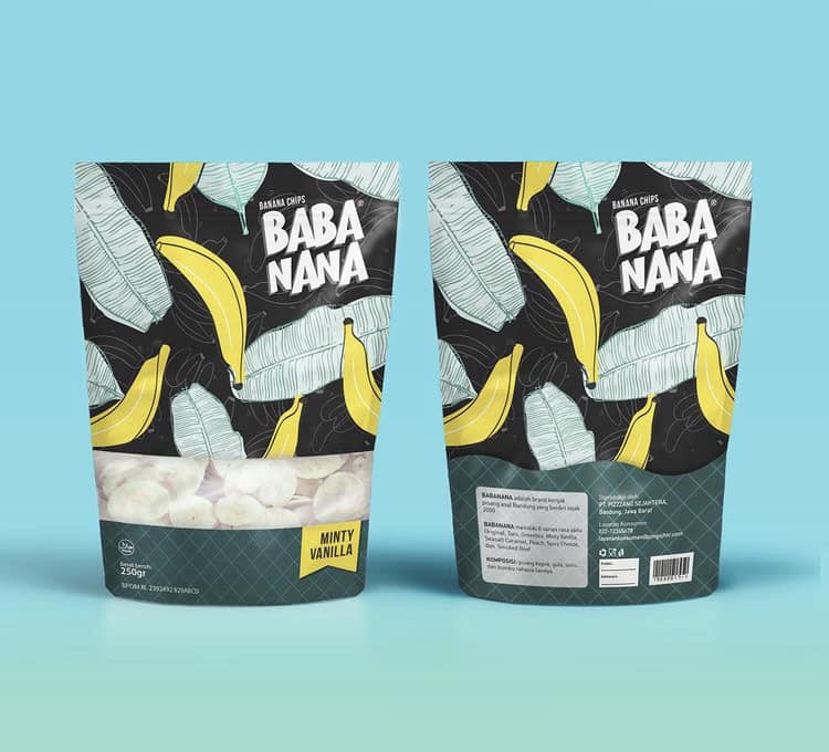 ซองและถุงแพคเกจจิ้ง ถุง Baba Nana โดย Packtive Packaging