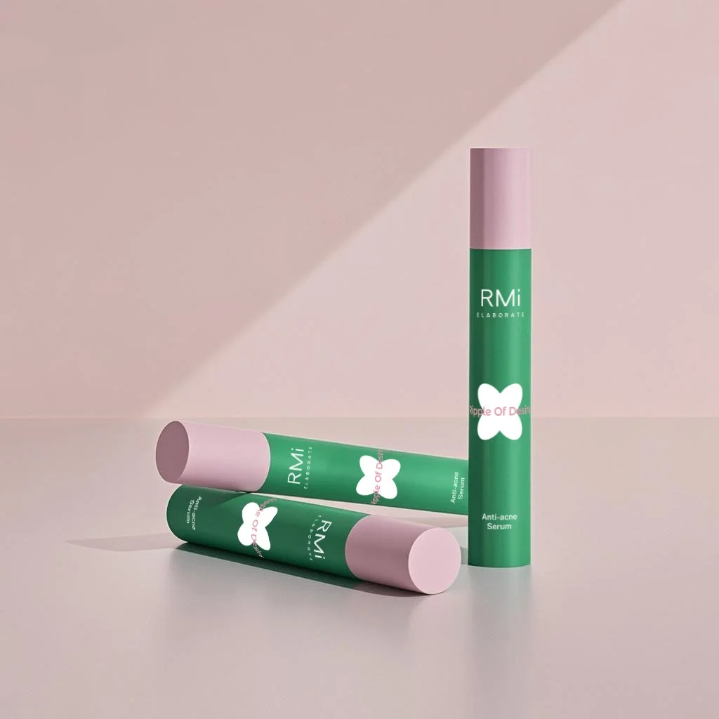 หลอดครีม หลอดครีมภาพสินค้าจริง แบบที่ 3 โดย Packtive Packaging