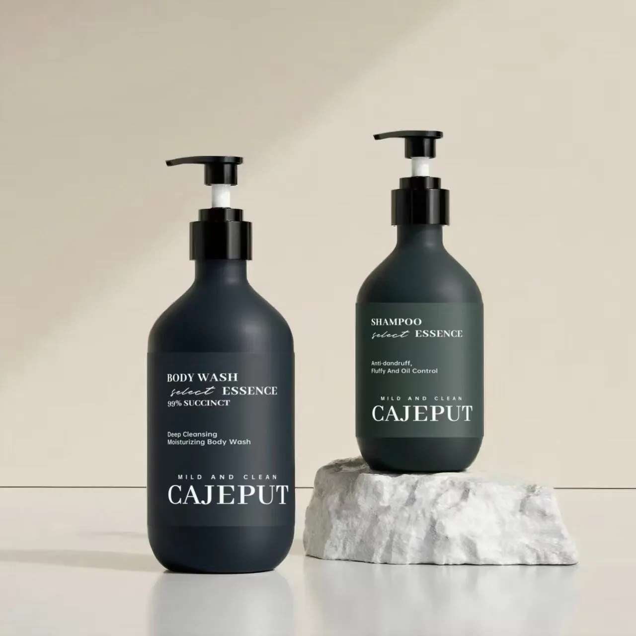 ขวดและดรอปเปอร์ ขวดปั๊มพลาสติก แบบที่ 4 โดย Packtive Packaging